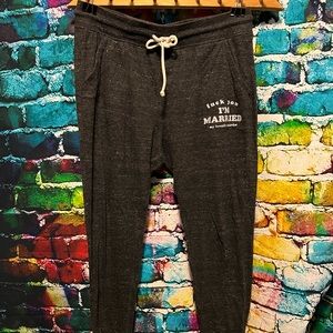 My favorite murder “F-you I’m married” joggers size XL